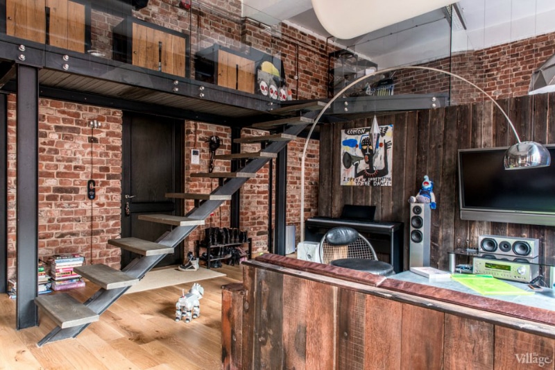 Loft industriel Visite d'un magnifique loft où le bois est roi
