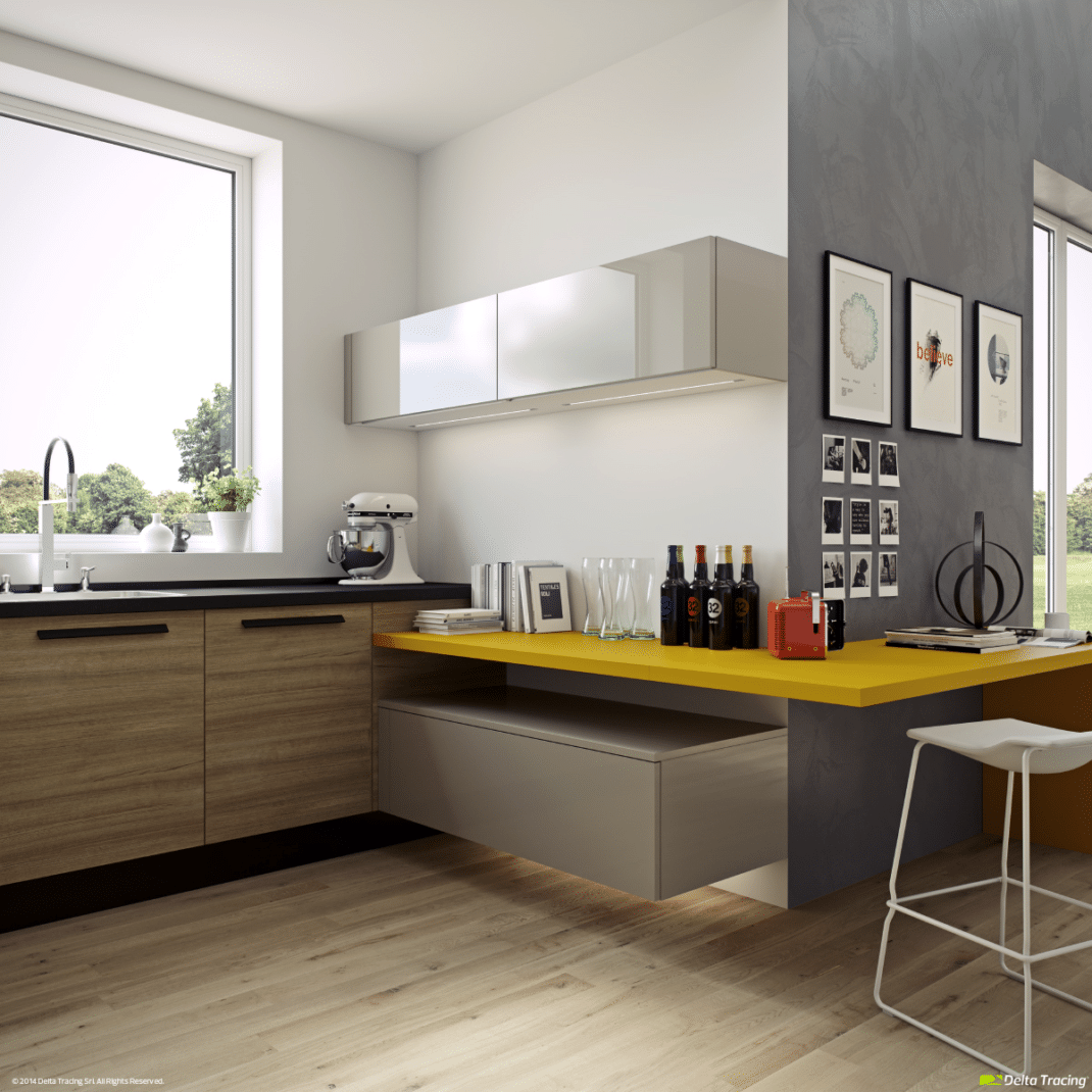 Idee Deco Salle De Bain Home Staging : 22 cuisines jaunes et design pour faire étinceler votre intérieur Idee Deco Salle De Bain Home Staging : 22 cuisines jaunes et design pour faire étinceler votre intérieur