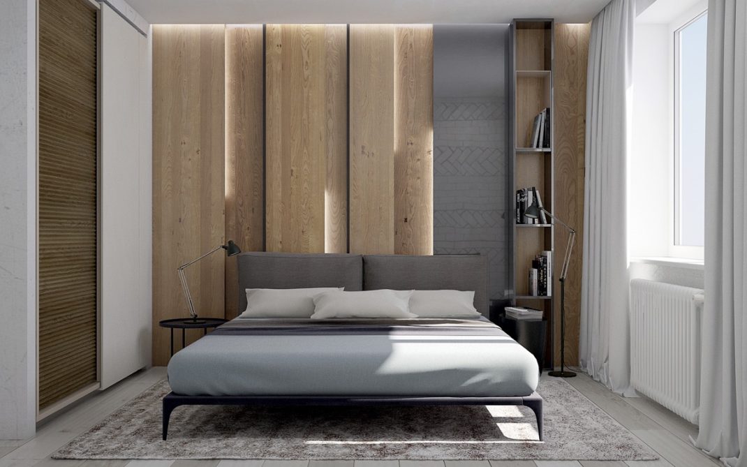 Les murs en bois accompagnés de gris et de blanc ajoutent une touche ~ Mur En Bois Decoratif Les murs en bois accompagnés de gris et de blanc ajoutent une touche ~ Mur En Bois Decoratif