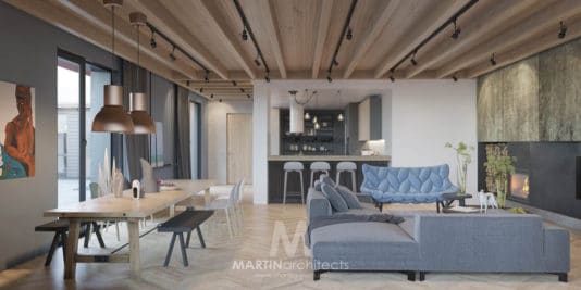 Martin Architects renovation appartement