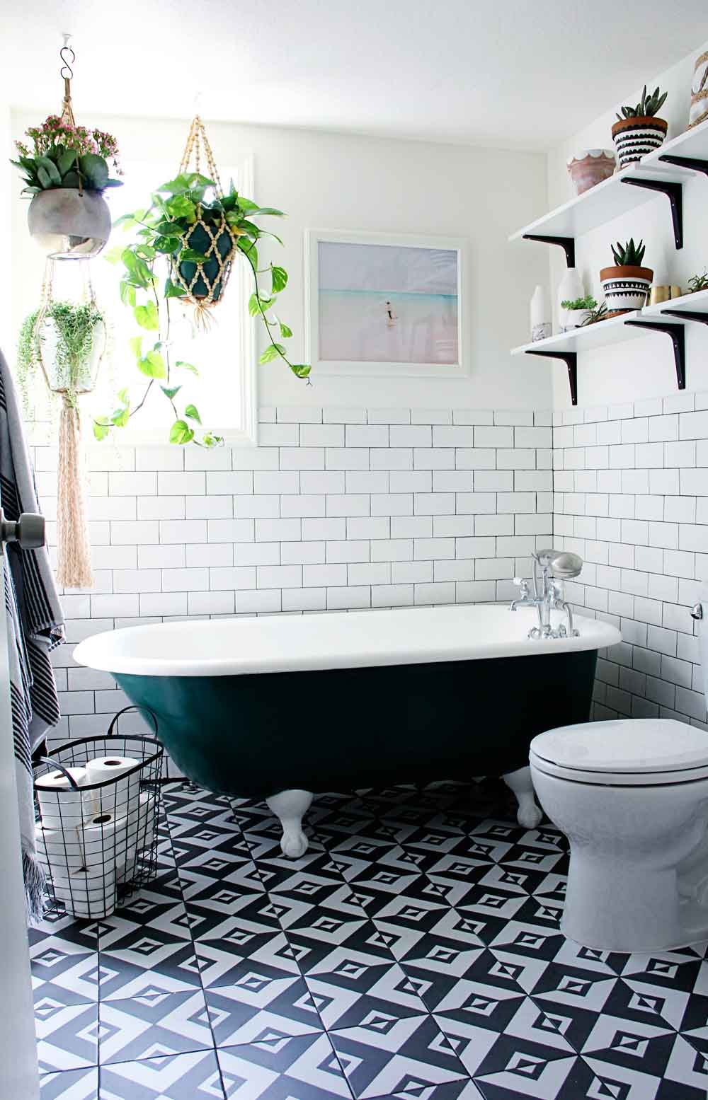 Salle de bain Bohème - 20 idées à reproduire chez vous
