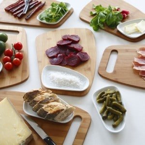 Assiette design : L'assiette-planche tapas by Emmanuel GALLINA Assiette design : L'assiette-planche tapas by Emmanuel GALLINA