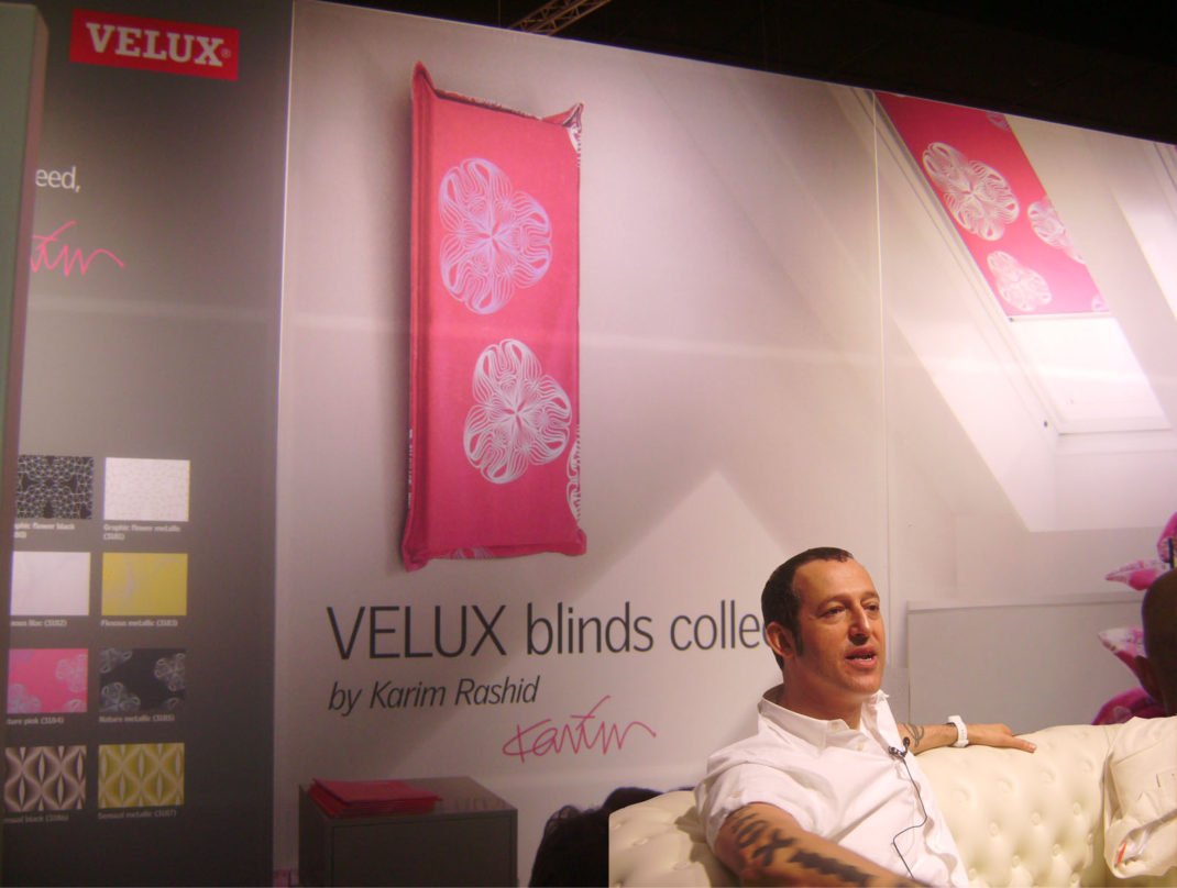 Karim Rashid stores Velux