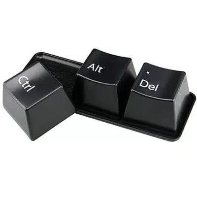 Tasses design - Les tasses Geek Noires CTRL, ALT, DEL Tasses design - Les tasses Geek Noires CTRL, ALT, DEL