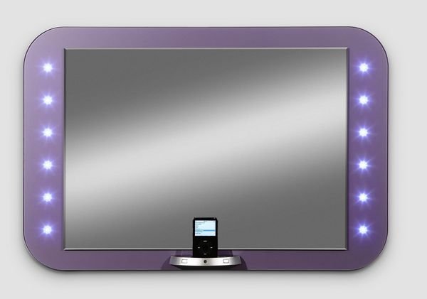 Miroirs design - eMIRROR le premier mirroir pour Ipod et Iphone Miroirs design - eMIRROR le premier mirroir pour Ipod et Iphone
