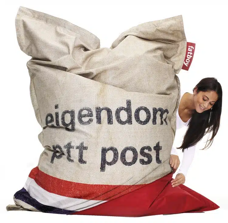 Pouf déco : le pouf Fatboy Postbag Pouf déco : le pouf Fatboy Postbag