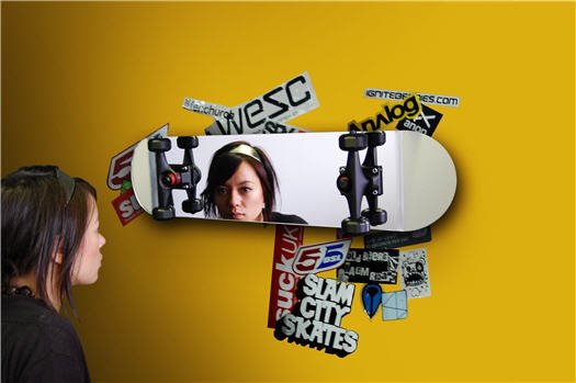 Miroir original - Le miroir skate Miroir original - Le miroir skate