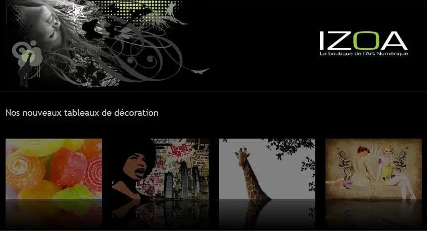 Izoa : des tableaux deco, design et contemporains Izoa : des tableaux deco, design et contemporains