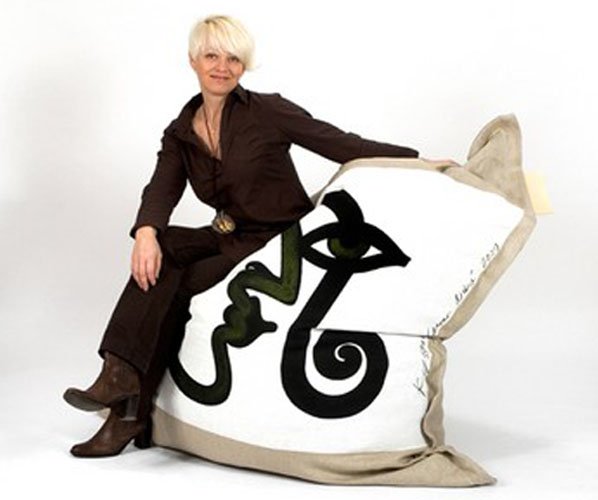 Les coussins décoratifs géants design et écolo Kyssen Les coussins décoratifs géants design et écolo Kyssen