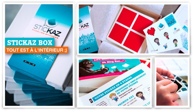 Stickers originaux : les stickers Stickaz Stickers originaux : les stickers Stickaz