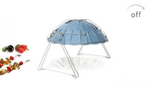 Le barbecue solaire Inoxa Le barbecue solaire Inoxa
