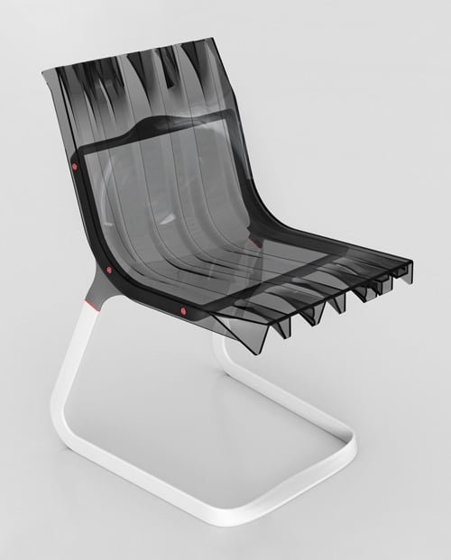 La chaise en métal Abarth by Fabio Novembre La chaise en métal Abarth by Fabio Novembre