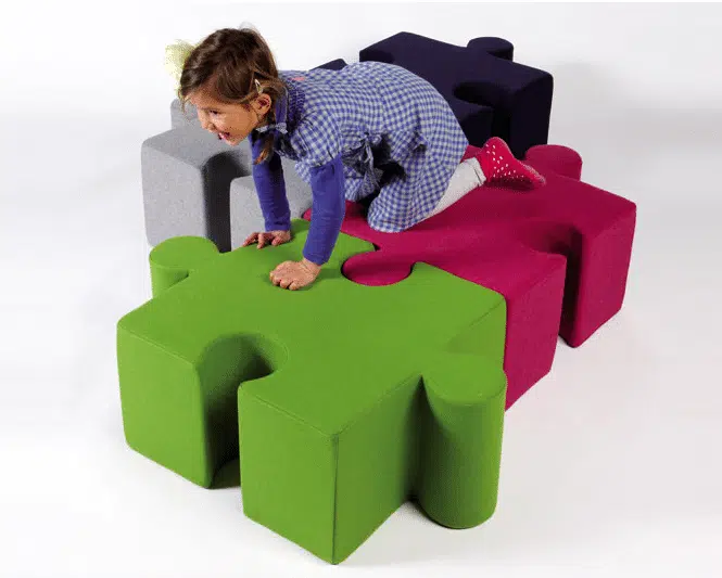 Pouf déco : le pouf pour les enfants KidzPuzzle Pouf déco : le pouf pour les enfants KidzPuzzle