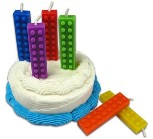 Déco Lego les bougies Lego Déco Lego les bougies Lego