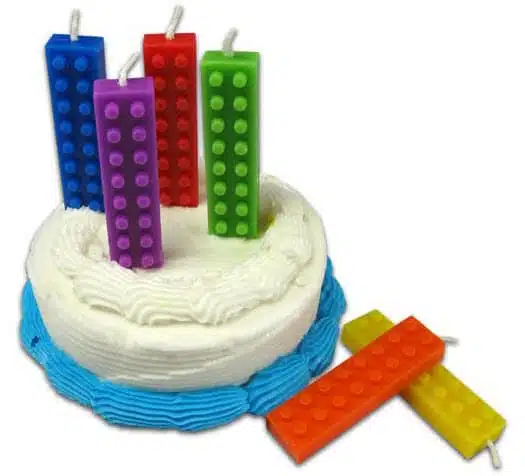 Déco Lego les bougies Lego Déco Lego les bougies Lego