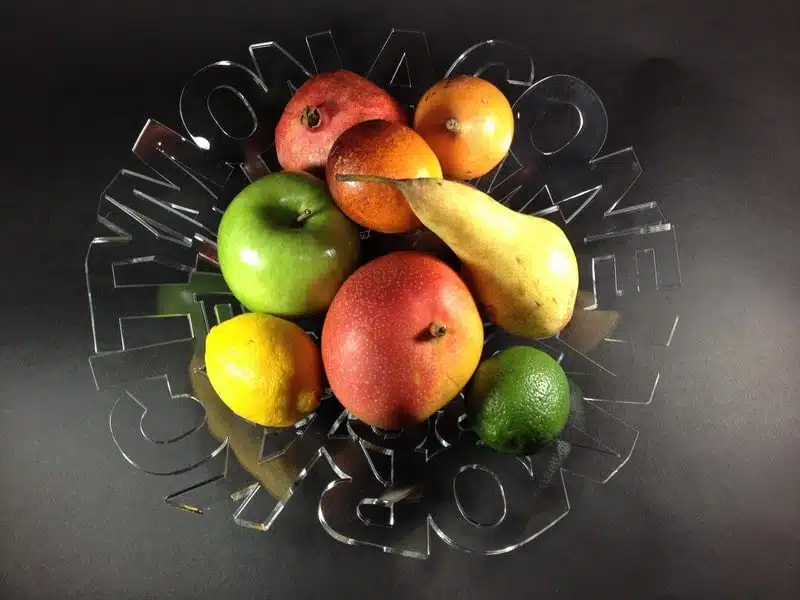 3 corbeilles à fruits design by Pascal Teiten