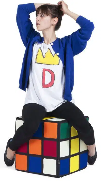 Pouf design : le pouf Rubik's cube Magic Cube