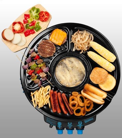 Le Blacktop 360 Party Grill Blacktop Party Grill