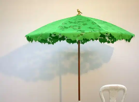 Le parasol design Shadylace de Chris Kabel