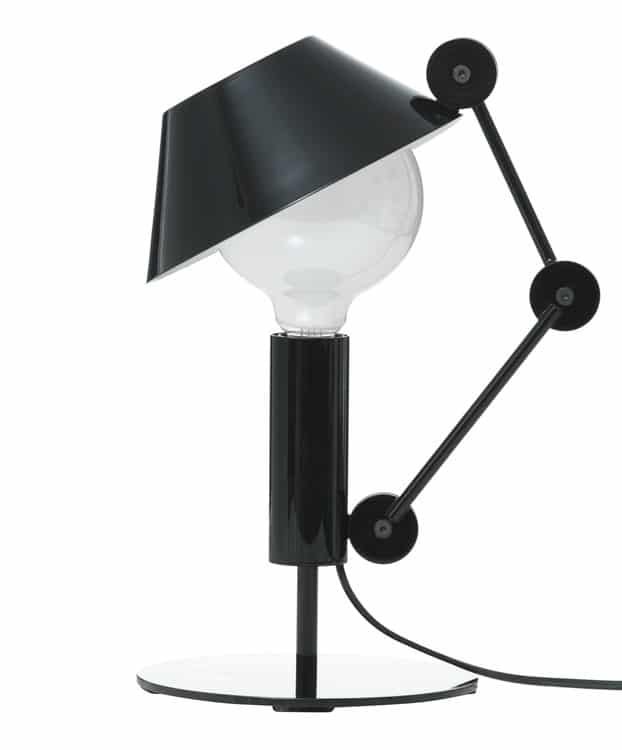 La lampe de table originale Mr Light short de Javier Mariscal La lampe de table originale Mr Light short de Javier Mariscal
