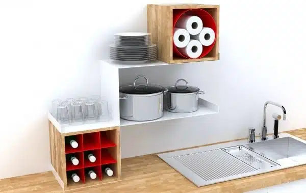 Étagères design - L'étagère Posycub by Marileme Étagères design - L'étagère Posycub by Marileme