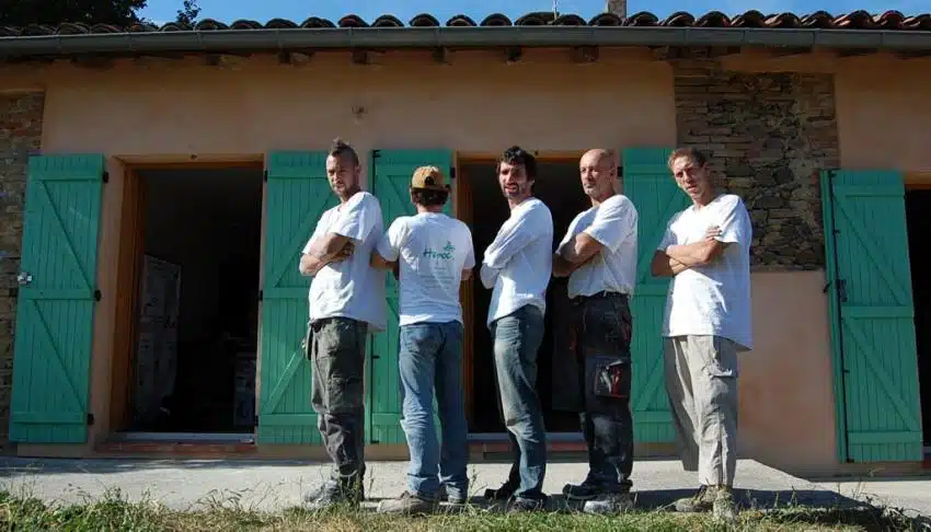 maison en botte de paille HEPOC maison en botte de paille HEPOC