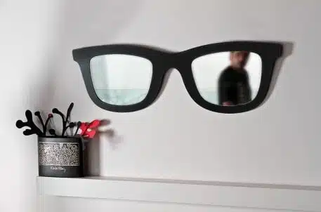 Miroirs de designer - Le miroir Ray Ban by Laura Ellero et Mauro Bassani