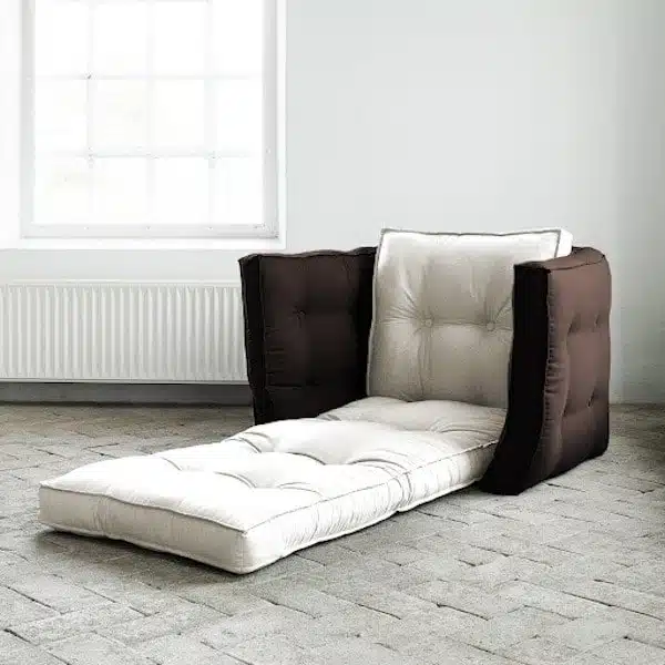 Fauteuils convertibles : le fauteuil matelas Dice
