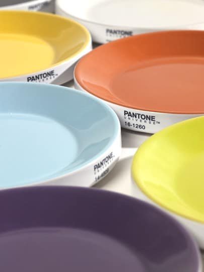 Assiette design : Les assiettes Pantone Assiette design : Les assiettes Pantone