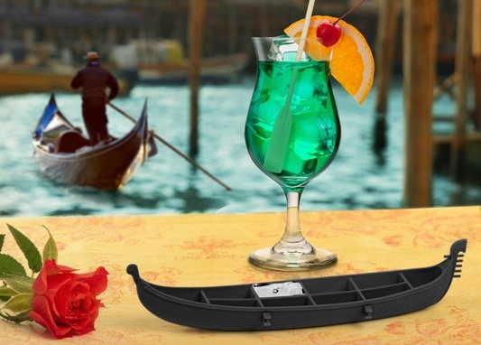 Bac à glaçons design : Venice Gondola by Fred & Friends Bac à glaçons design : Venice Gondola by Fred & Friends