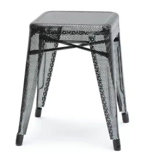 Tabouret design H45 perforé by Chantal Andriot Tabouret design H45 perforé by Chantal Andriot