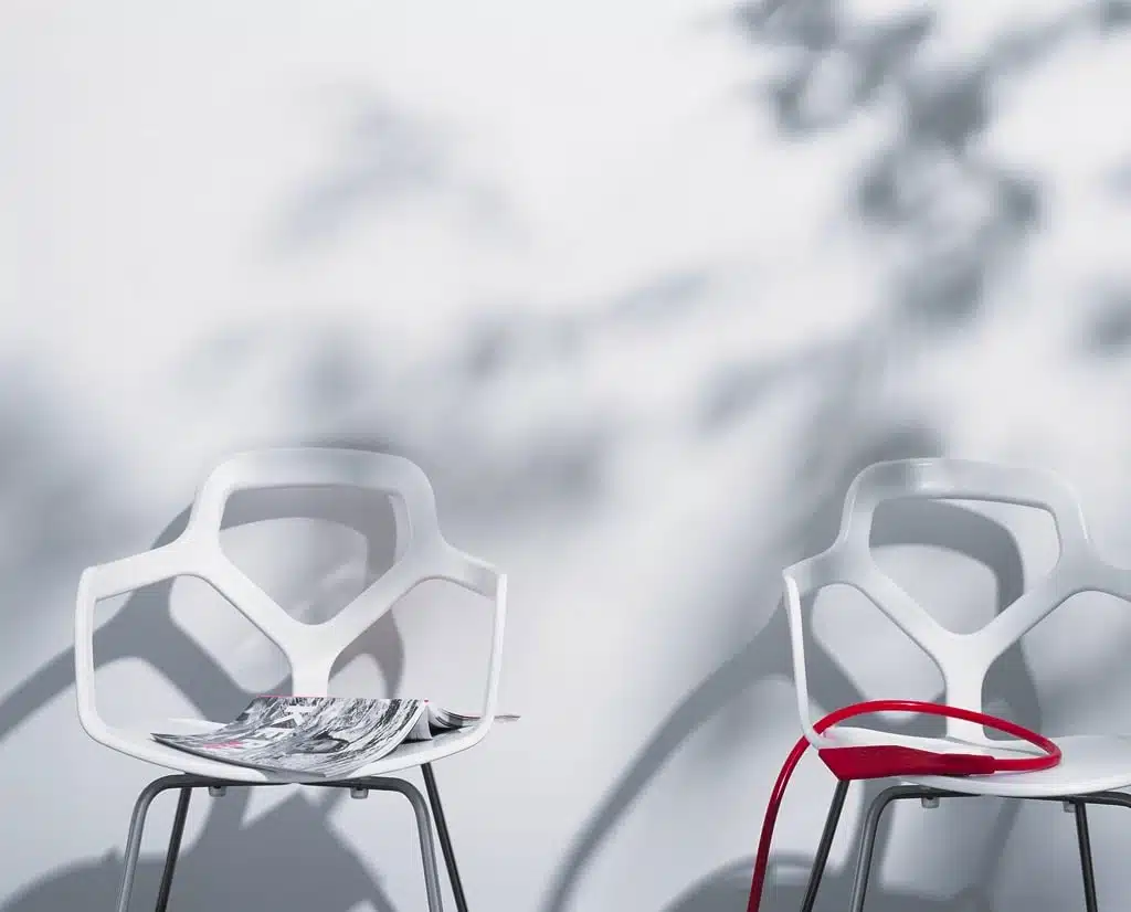 La chaise Trace de Shin Azumi pour Desalto chaise Shin Azumi Desalto