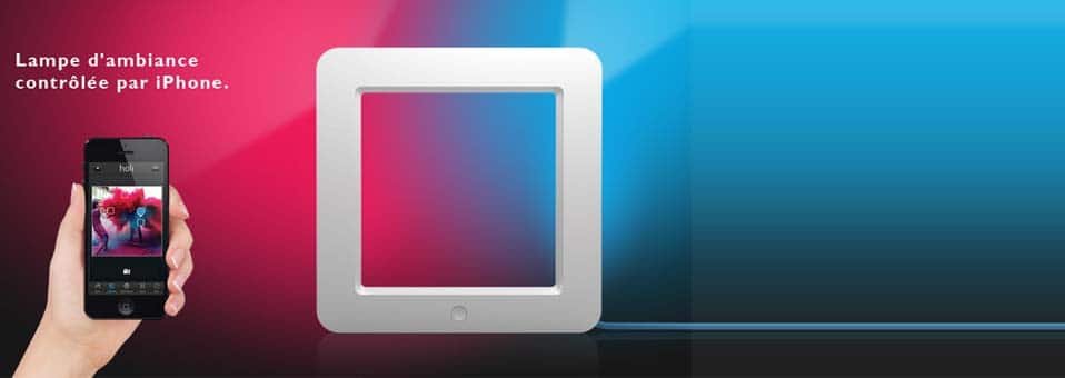 holi lampe ambiance connectee