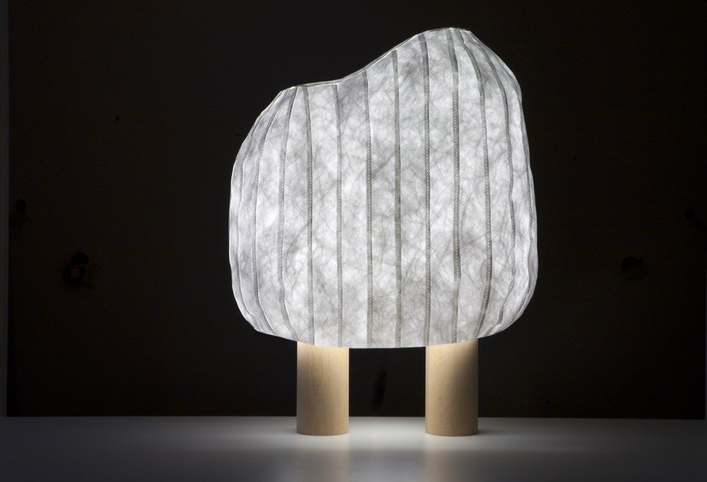 lampe foret illuminée