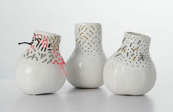 Vase Décoratif - Le vase Butternut Embroidery by Aurélie Mathigot Vase Décoratif - Le vase Butternut Embroidery by Aurélie Mathigot