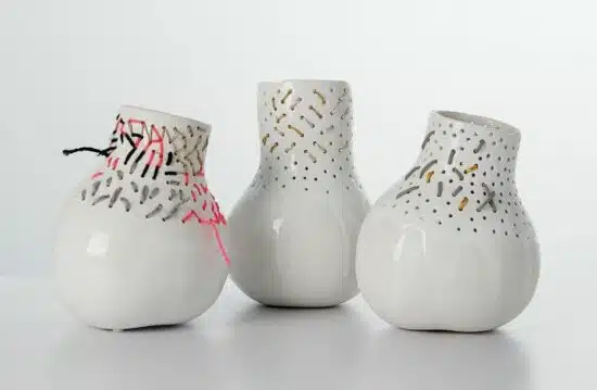 Vase Décoratif - Le vase Butternut Embroidery by Aurélie Mathigot Vase Décoratif - Le vase Butternut Embroidery by Aurélie Mathigot