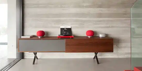 Enceintes design - Aérosphère de Geneva