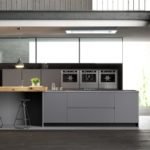 Deco cuisine noir blanc bois