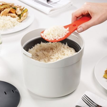 M-Cuisine - Joseph Joseph imagine des plats pour votre micro-onde M-Cuisine cuiseur riz micro-ondes Joseph Joseph