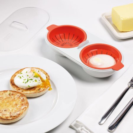 M-Cuisine - Joseph Joseph imagine des plats pour votre micro-onde M-Cuisine oeufs pochés micro-ondes Joseph Joseph