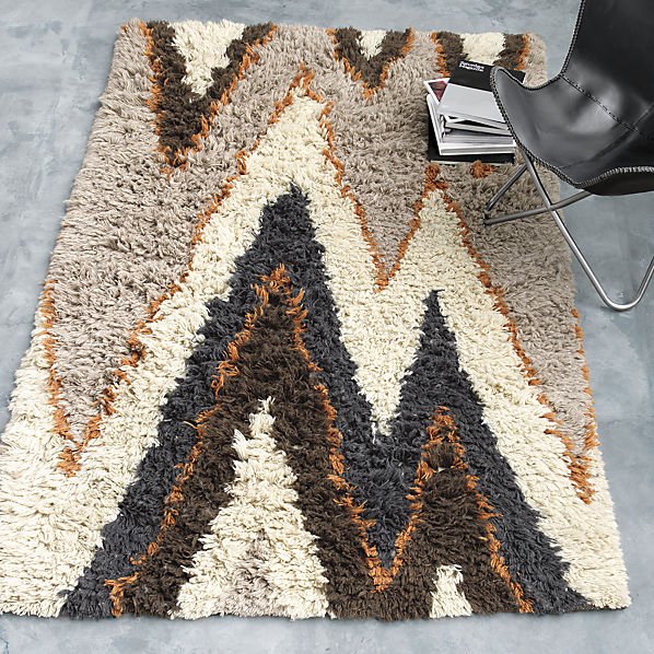 Kravitz Design Lenny Kravitz CB2 tapis Vibrations zigs zags