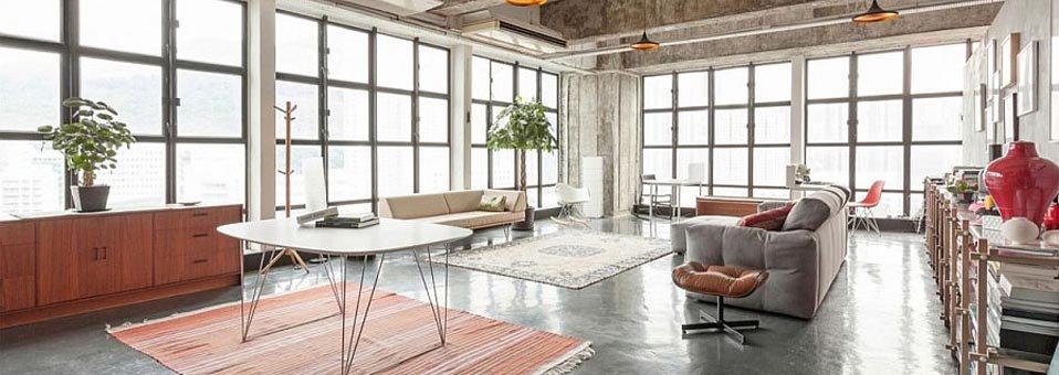 Design pragmatique espaces cachés loft Hong Kong