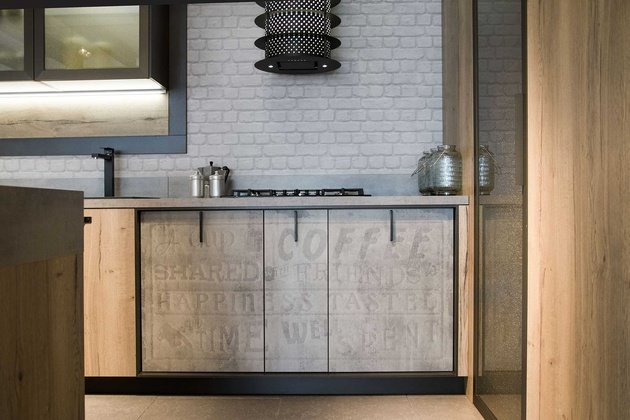 Une cuisine au style moderne Snaidero cuisine loft moderne