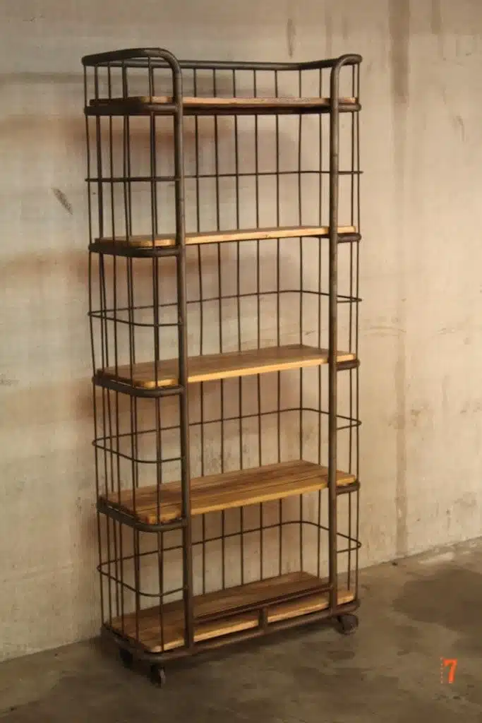 déco industrielle étagère industrielle design