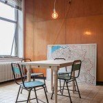 déco vintage industrielle penthouse Gand