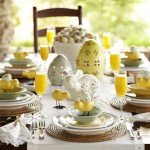 decoration de table pour Paques