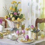 decoration de table pour Paques