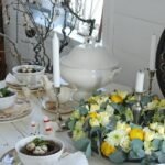 décoration de table pour Pâques