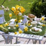 décoration de table pour Pâques