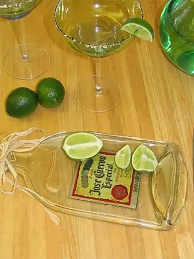 utiliser des bouteilles en verre pour sa décoration